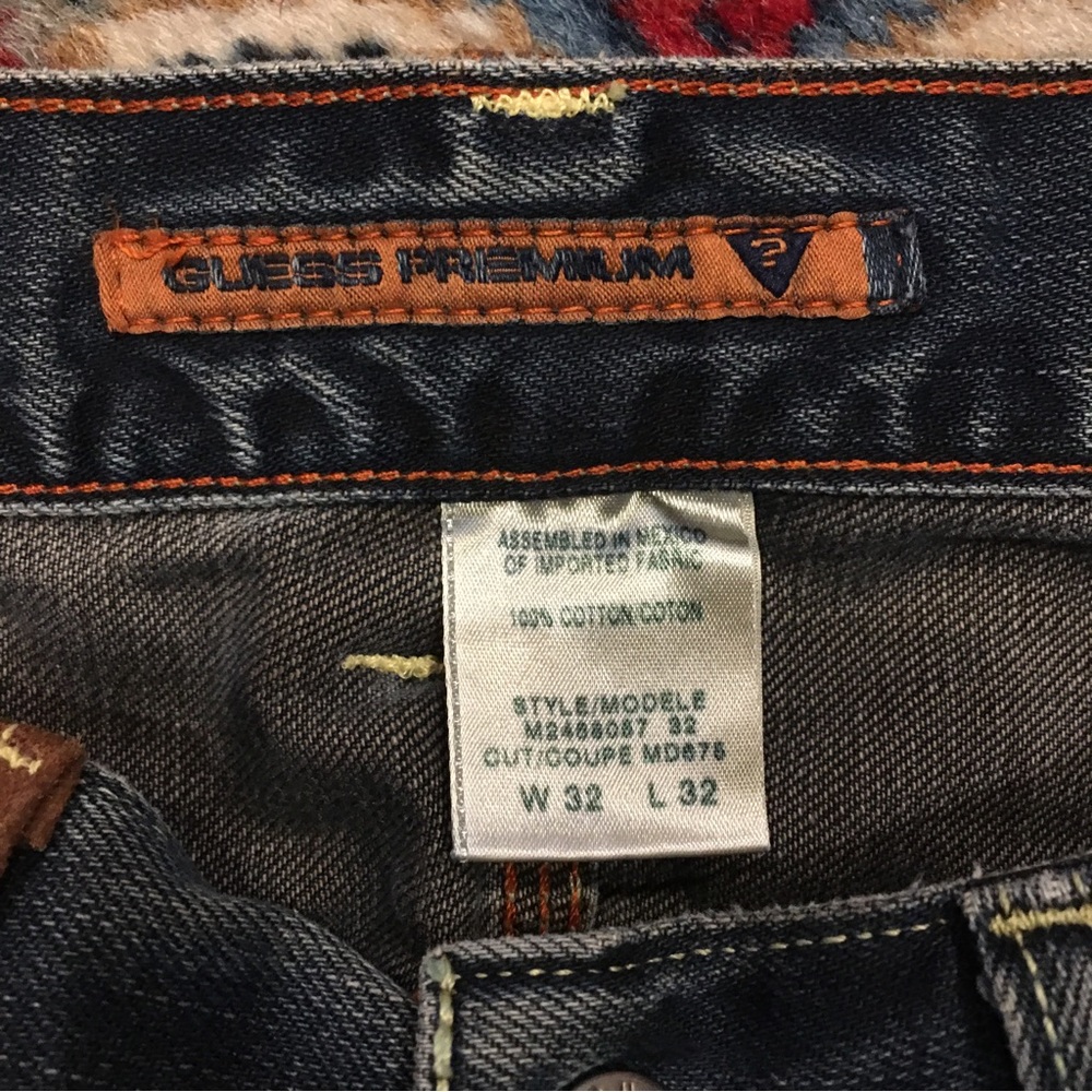 Guess Premium Patchwork Jeans Destroyed Denim Jea… - image 7
